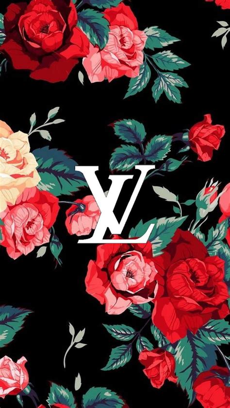 Louis Vuitton rose flowers